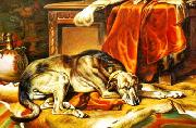 unknow artist Dog 032 oil painting reproduction